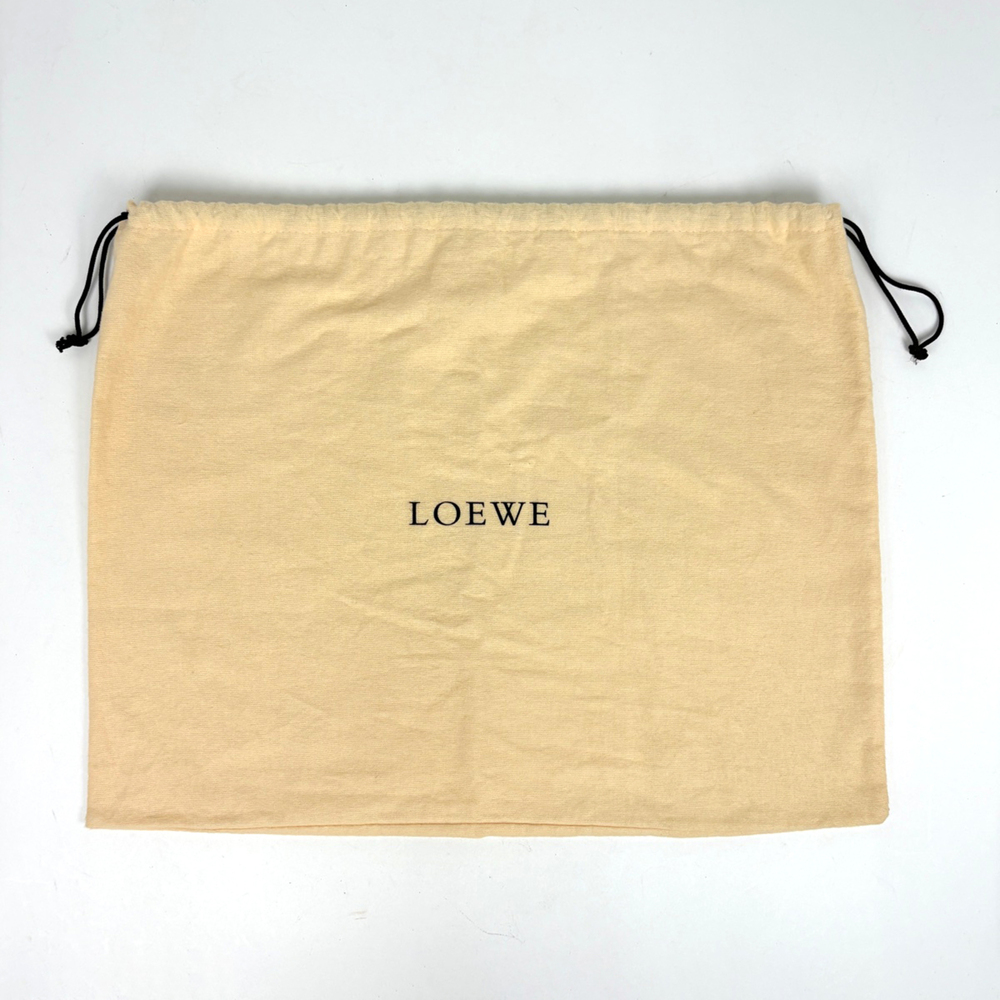 Loewe Amazona Fusta Tote Bag, Anagram Handbag, Suede, Brown, Women's - Picture 9 of 9